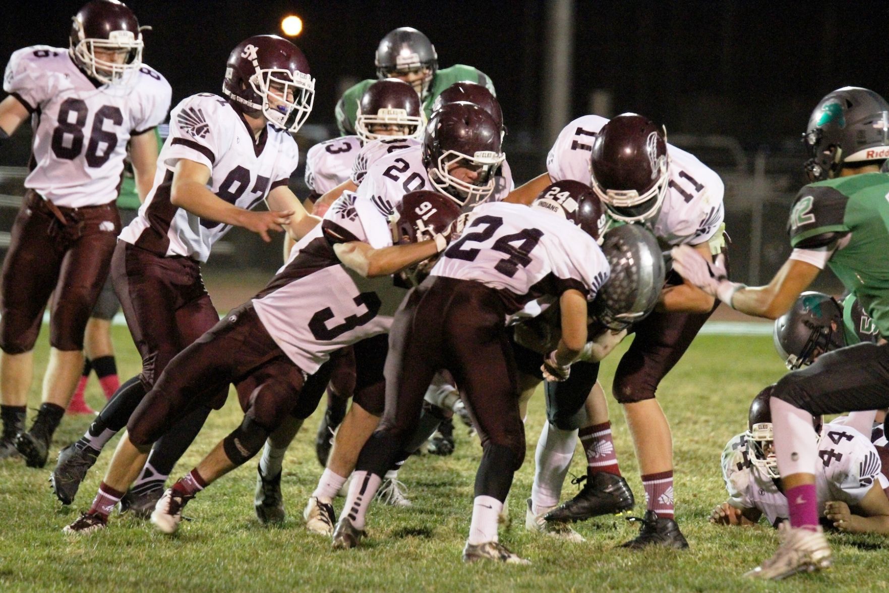 Elko at Fallon football